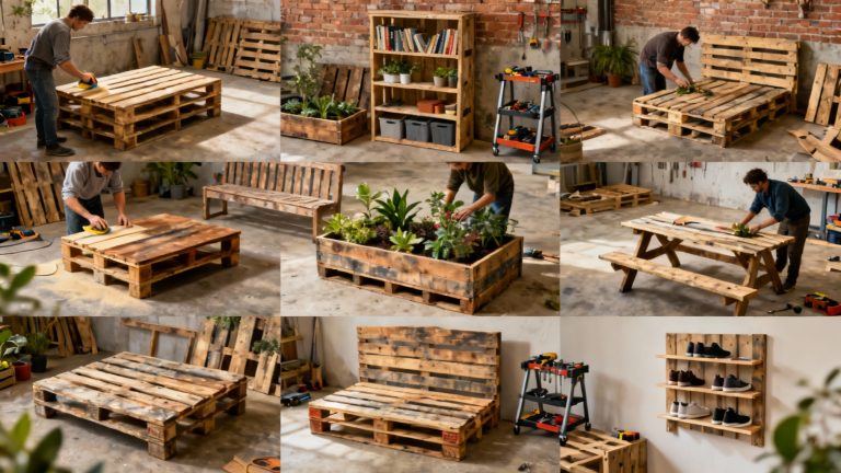 10 trucs faciles à faire avec des palettes