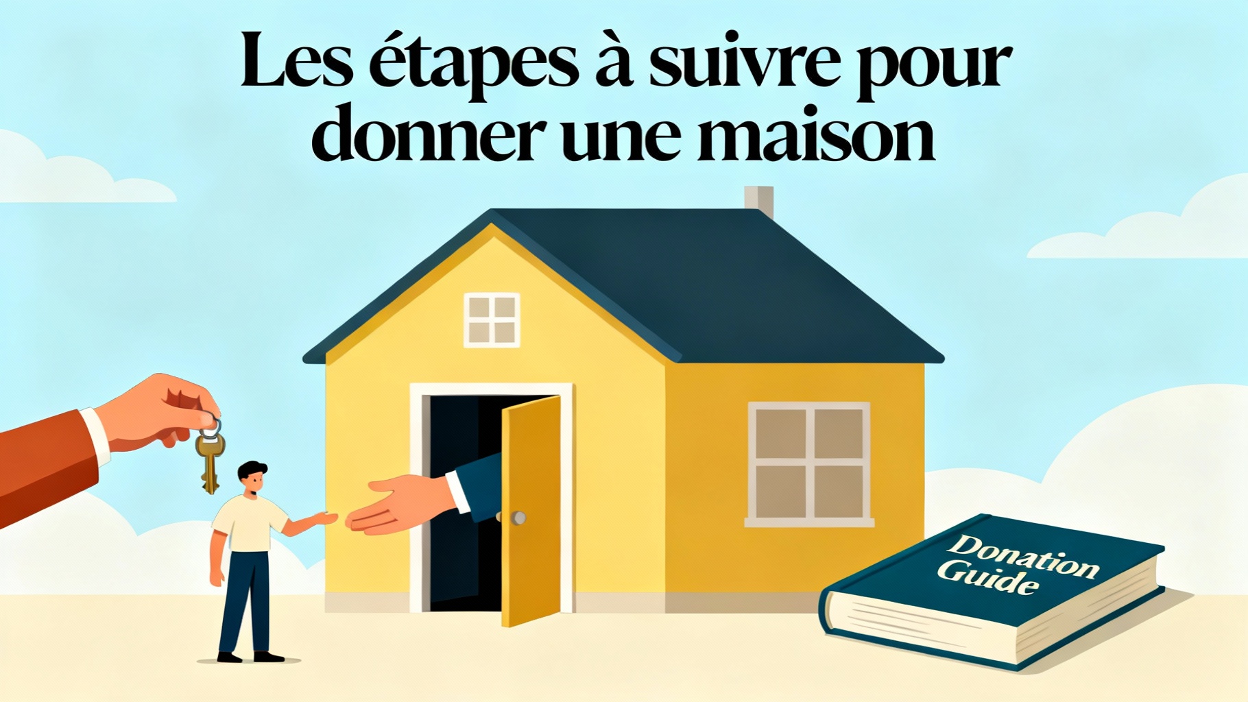 Comment donner votre maison gratuitement : guide pratique 1 Les étapes à suivre pour donner une maison