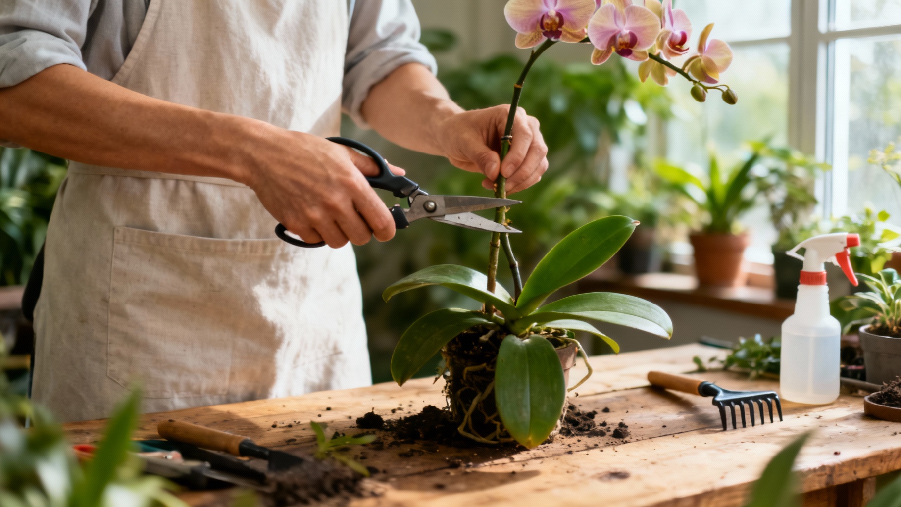 Comment tailler une orchidée pour une floraison réussie
