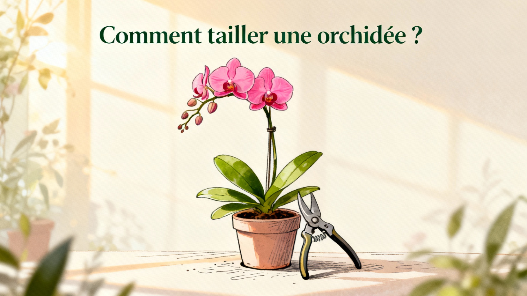 Comment tailler une orchidée pour une floraison réussie 1 Comment tailler une orchidée ?