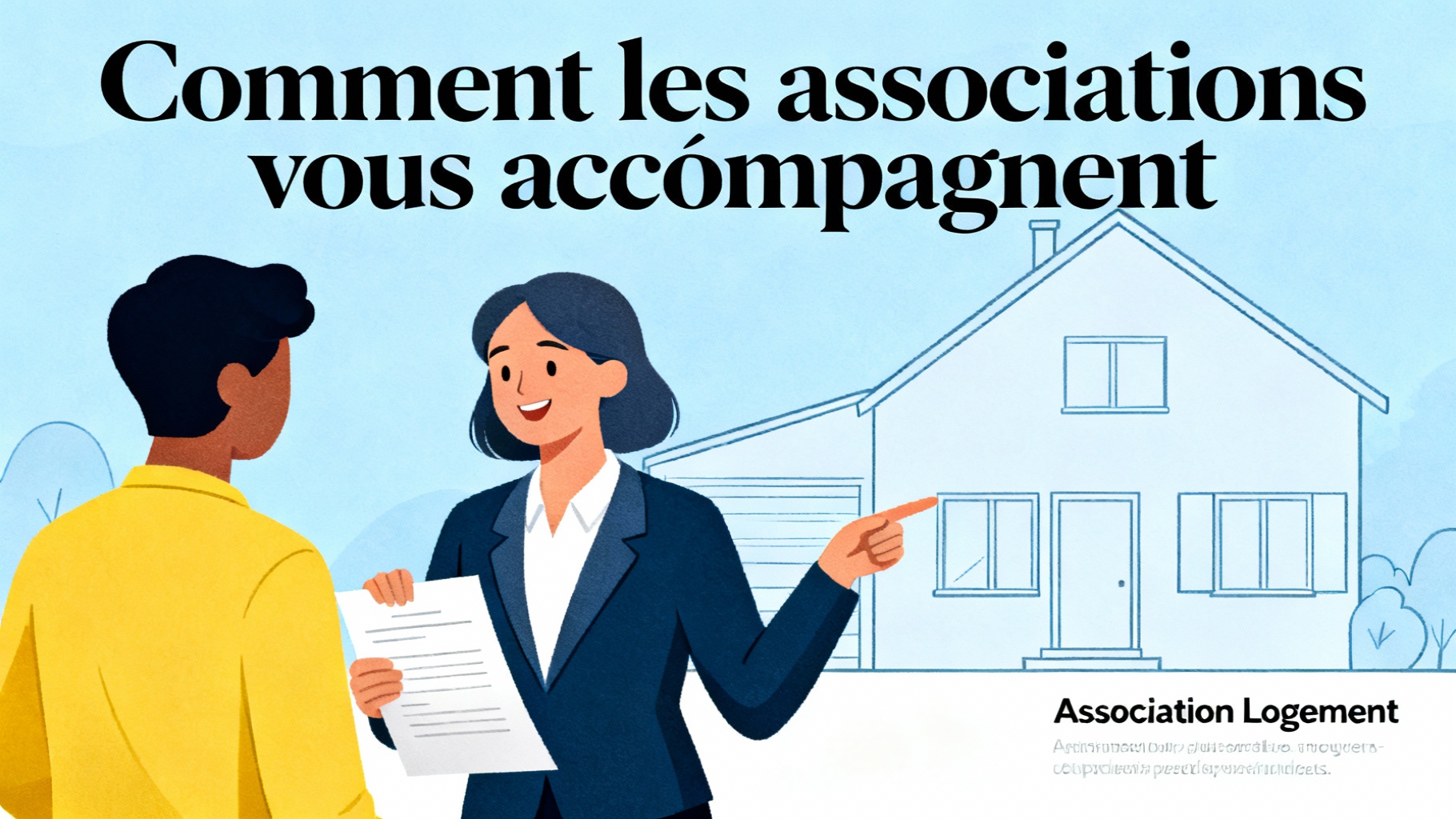 Comment une association peut vous aider à trouver un logement 1 Comment les associations vous accompagnent