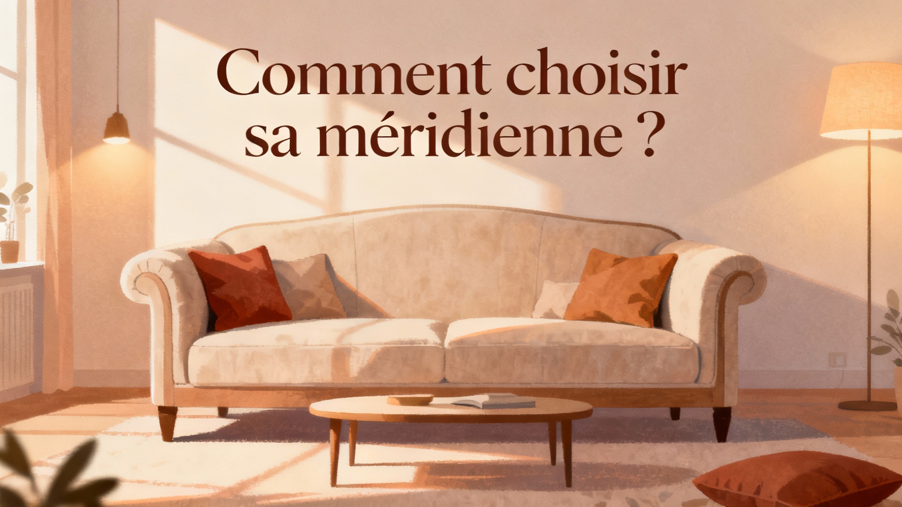 Découvrez la méridienne maison du monde idéale pour votre intérieur 1 Comment choisir sa méridienne ?