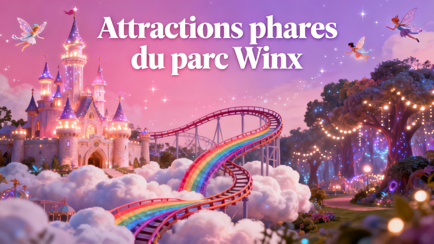 Découvrez le parc winx : magie et aventures pour tous 1 Attractions phares du parc Winx
