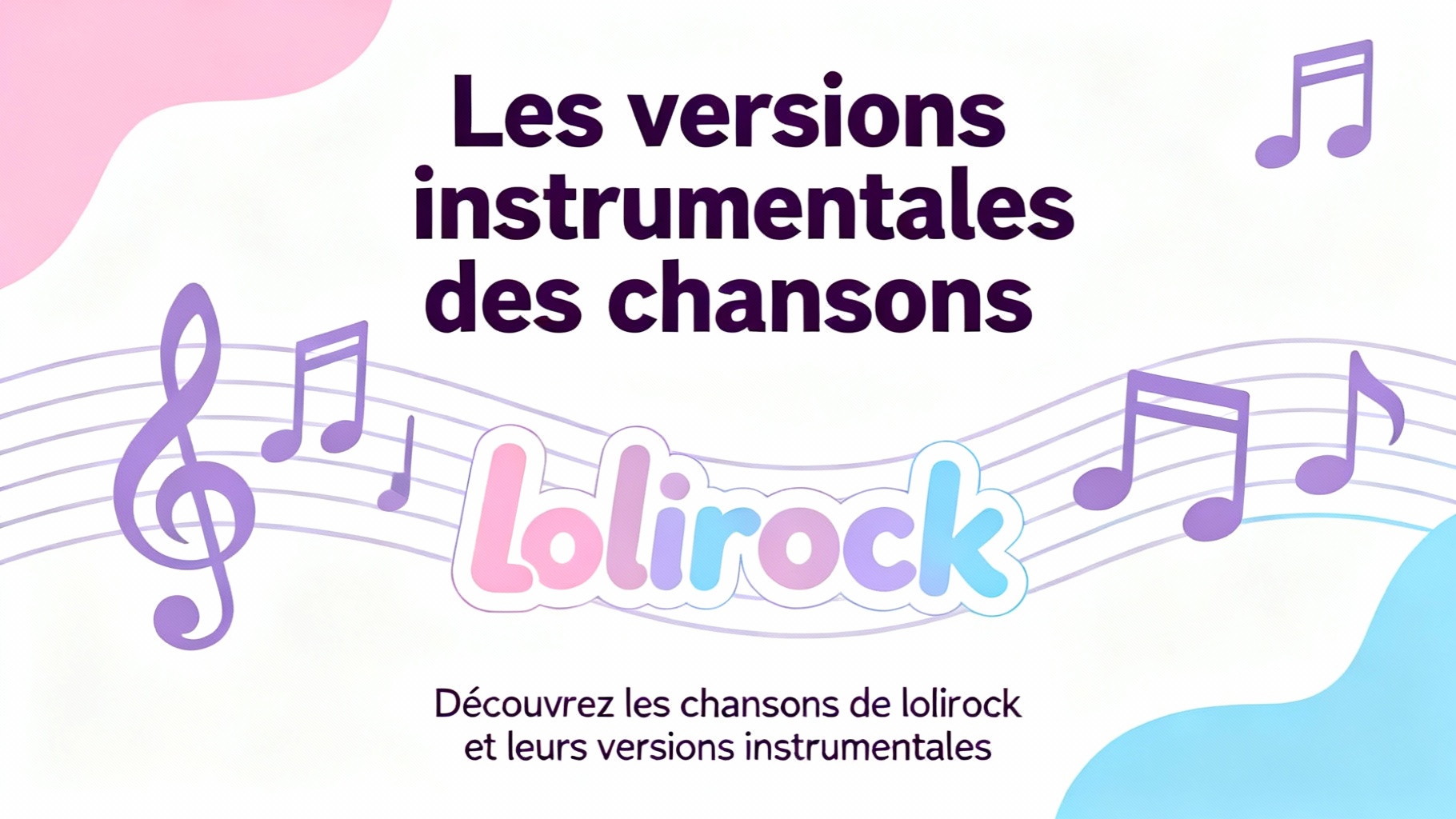 Découvrez les chansons de lolirock et leurs versions instrumentales 1 Les versions instrumentales des chansons