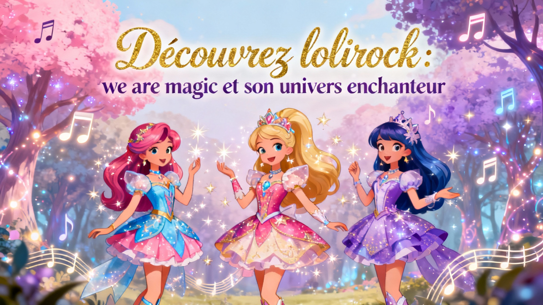 Découvrez lolirock : we are magic et son univers enchanteur 1 Les personnages principaux