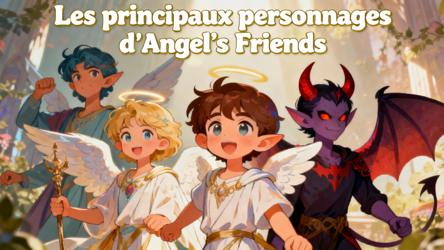 Découvrez l'univers captivant du dessin animé angels 1 Les principaux personnages d'Angel's Friends
