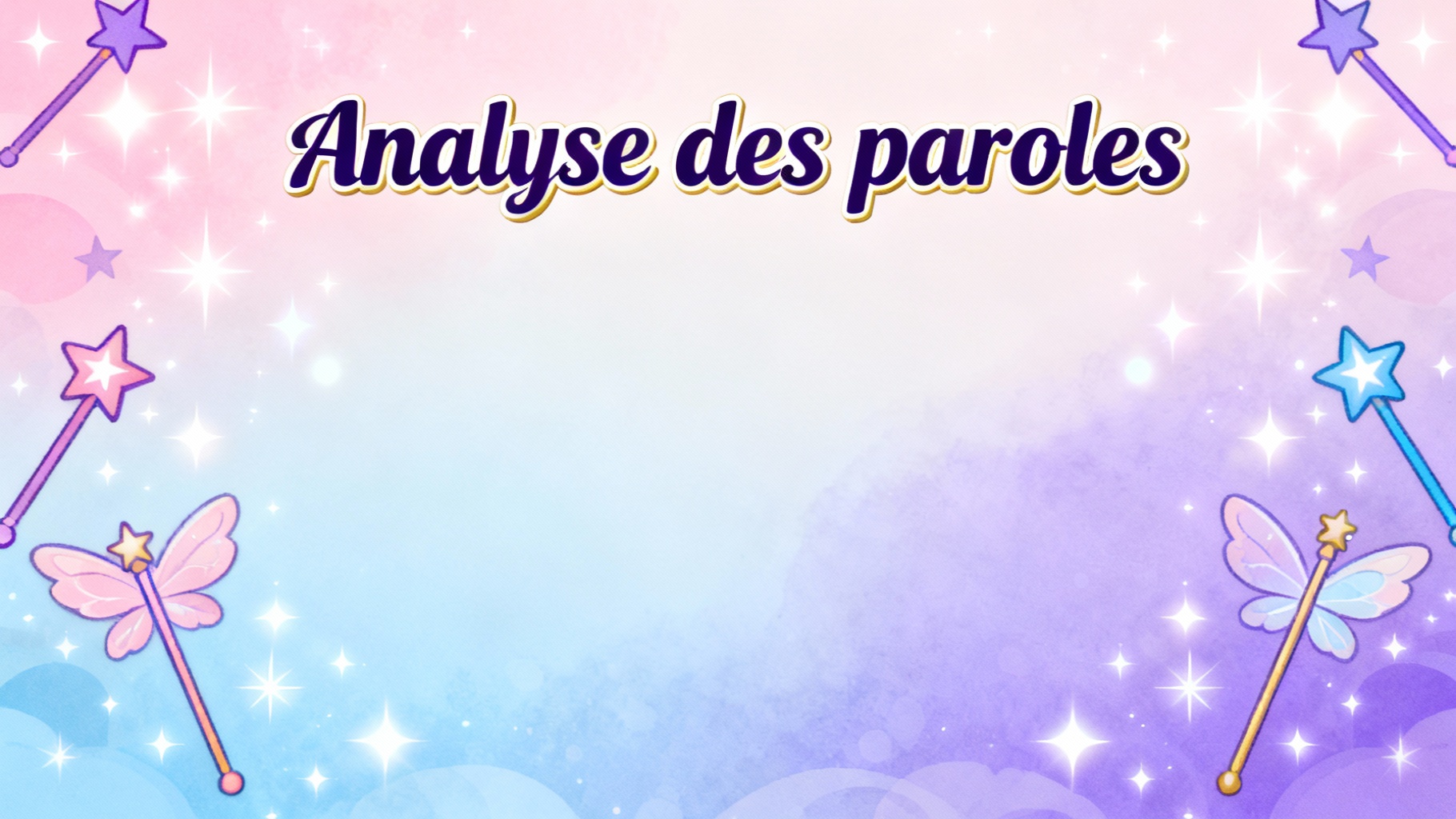Le générique des winx : un hymne à la magie et à l'amitié 1 Analyse des paroles