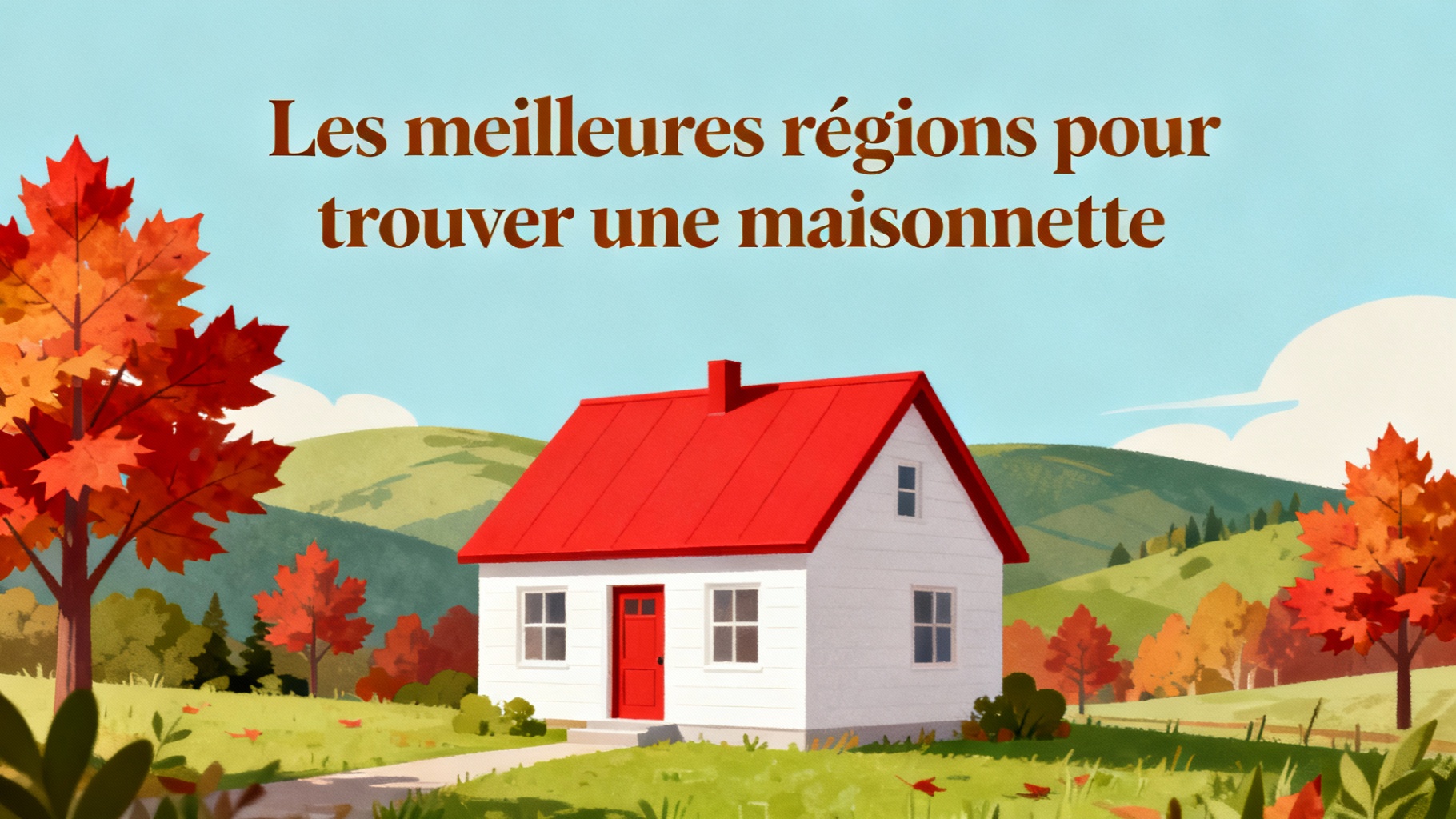 Maisonnette à vendre au québec : votre guide d'achat 1 Les meilleures régions pour trouver une maisonnette