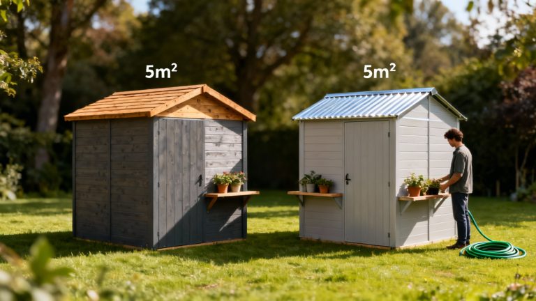 Peut-on mettre deux abris de jardin de 5m² ?