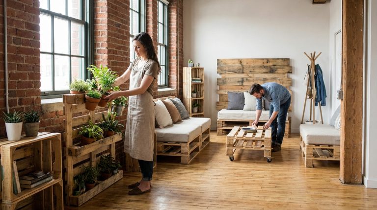 10 trucs faciles à faire avec des palettes pour embellir votre intérieur