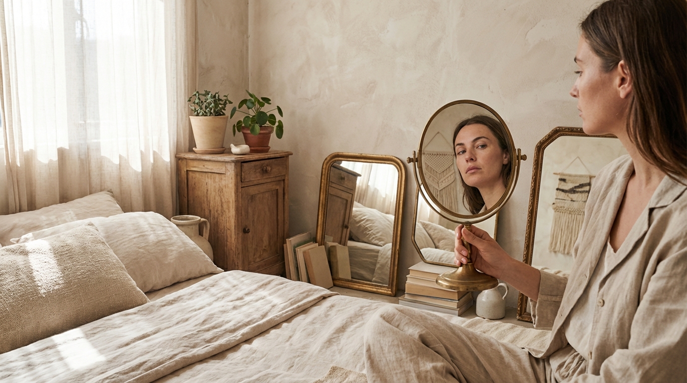 Comment choisir un miroir dans une chambre esprit