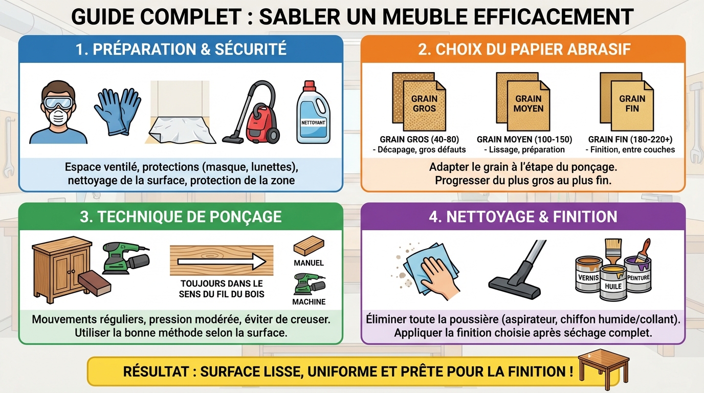 Méthodes de sablage