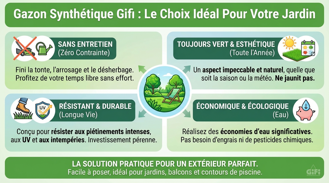 Comment choisir son gazon synthétique ?