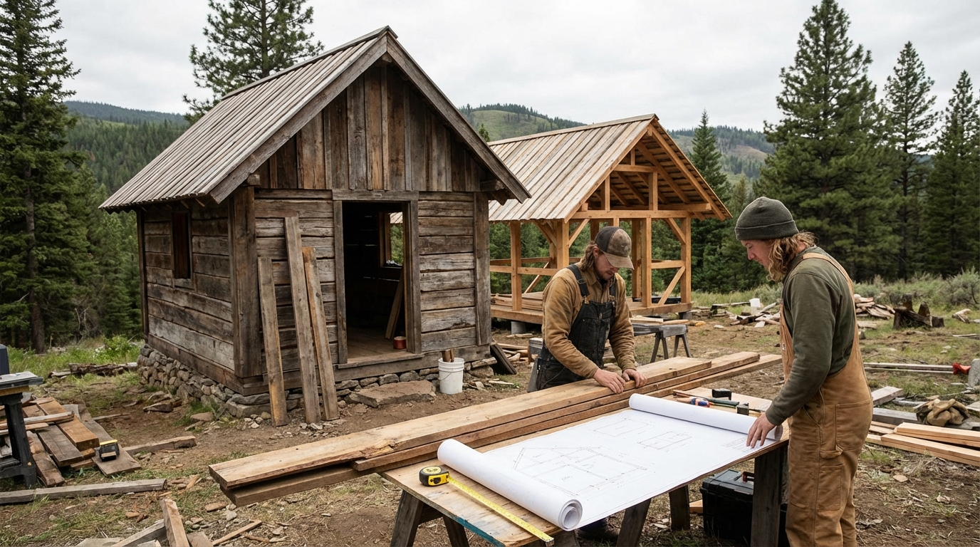 Le chalet sans permis de construire 40m2 : tout savoir