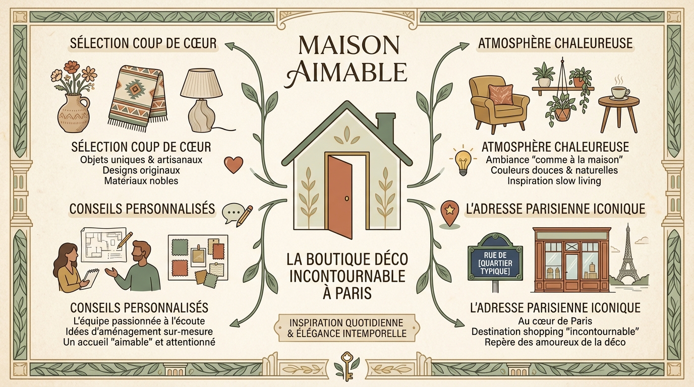 Maison aimable : la boutique déco incontournable à paris 1 Produits phares et inspirations