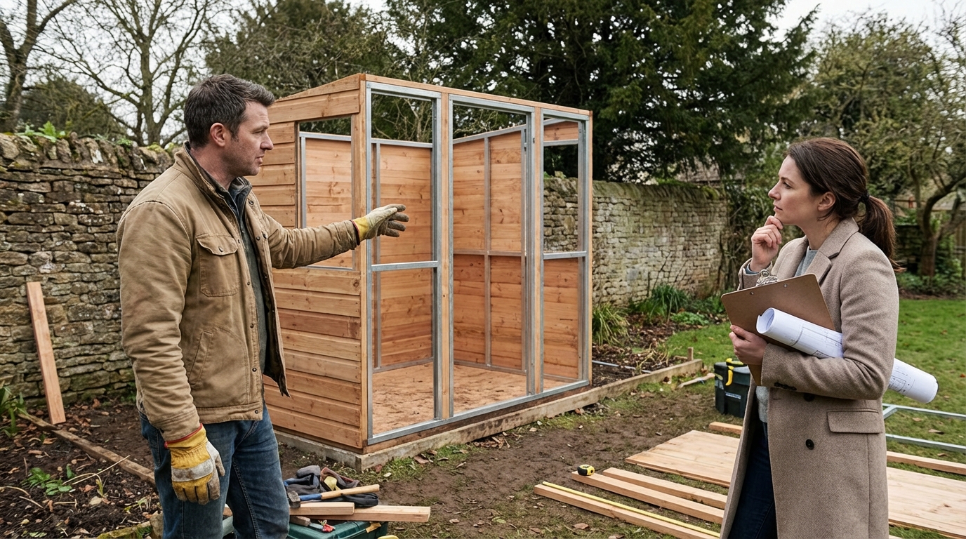Réglementation sur les abris de jardin démontables : ce qu'il faut savoir