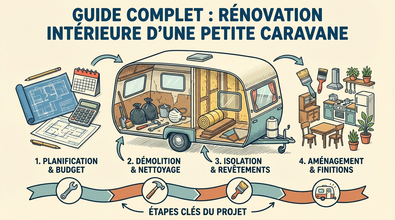 Les étapes clés de la rénovation