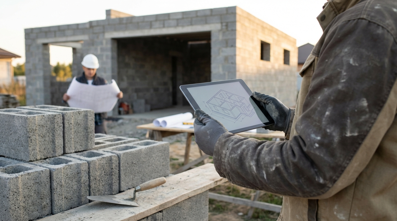 Téléchargez votre plan de garage en parpaing gratuit