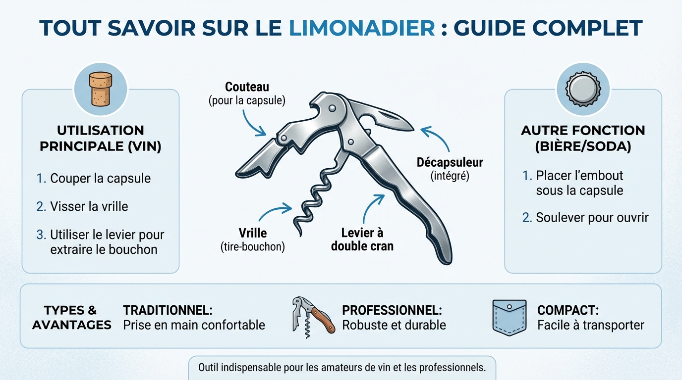 Tout savoir sur le limonadier : guide complet 1 Comment choisir un limonadier ?