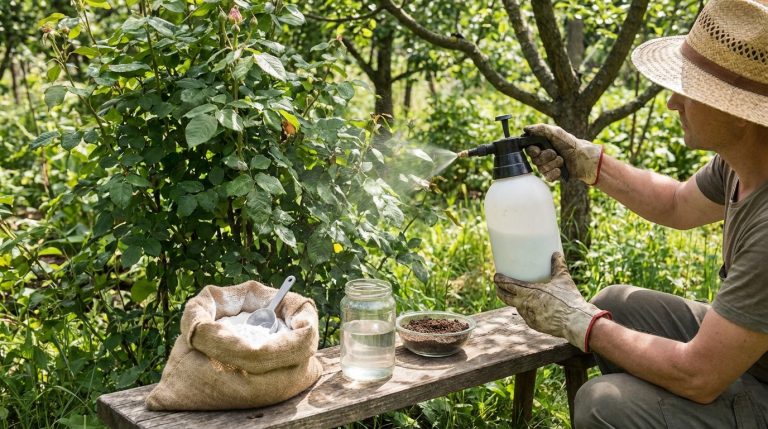 Anti-puceron naturel : bicarbonate, un allié jardinier