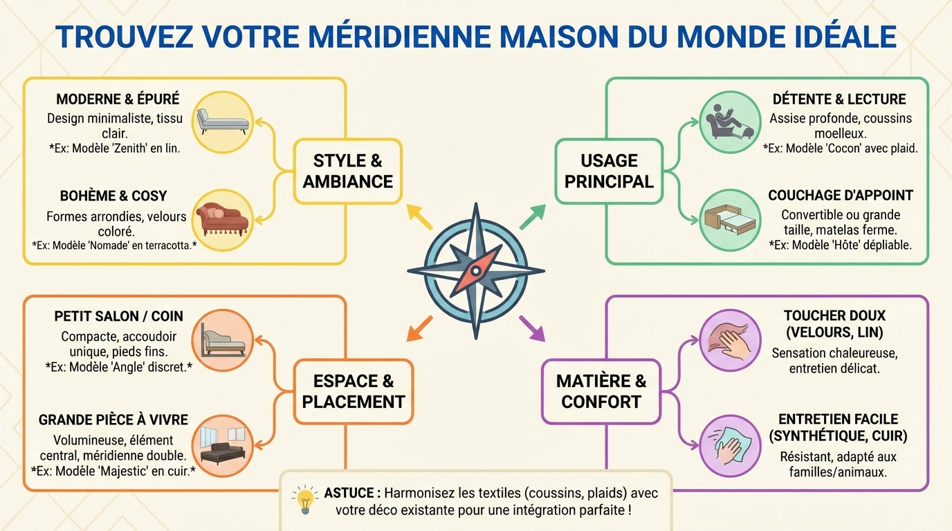Comment choisir votre méridienne ?