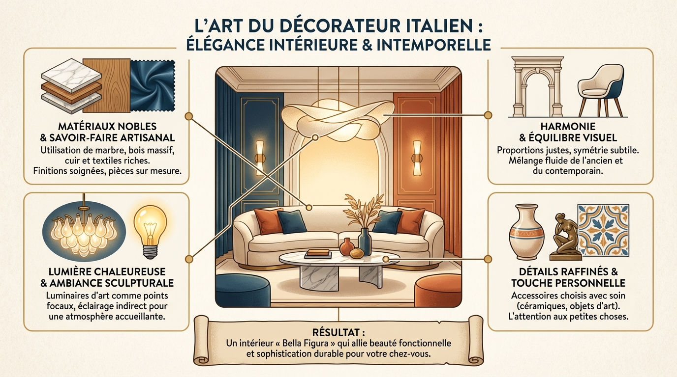Découvrez l'art du décorateur italien pour votre intérieur 1 Les meilleurs décorateurs italiens à suivre