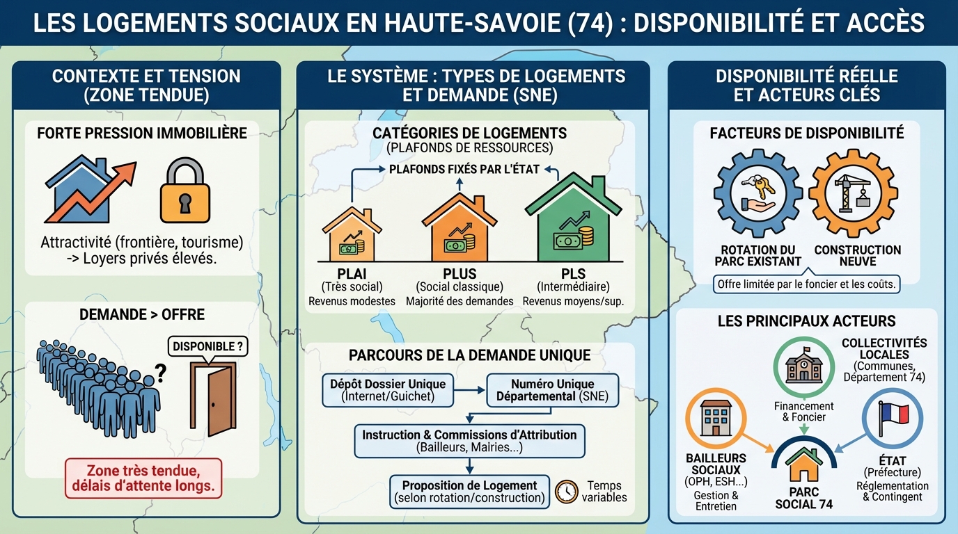Les logements sociaux disponibles en haute-savoie 74 1 Les différents types de logements sociaux disponibles