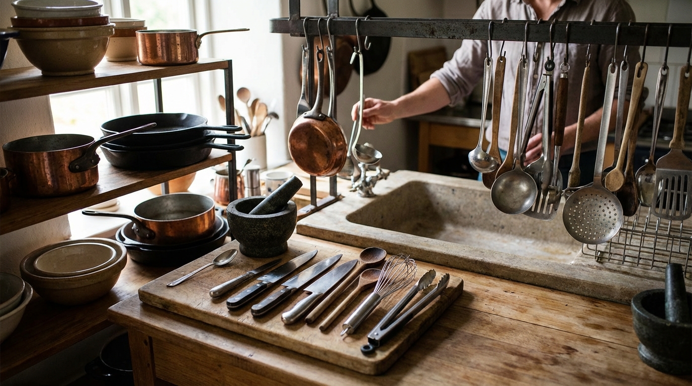 Les ustensiles de cuisine : noms et images indispensables