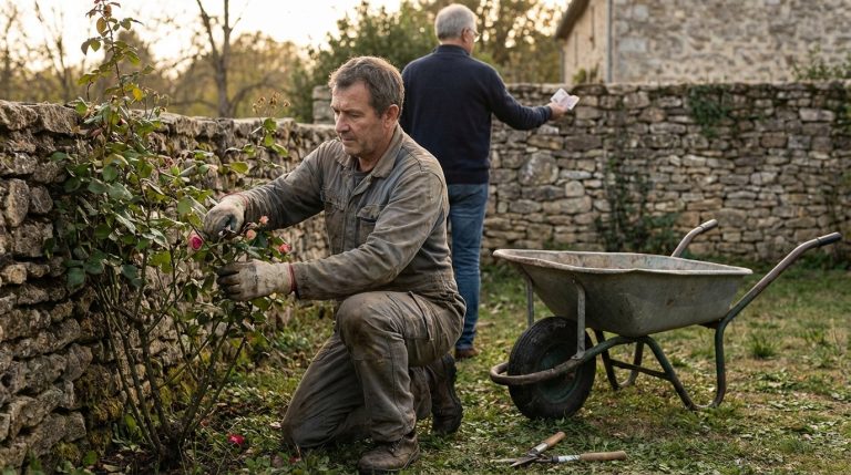 Quel est le taux horaire d'un jardinier au black ?