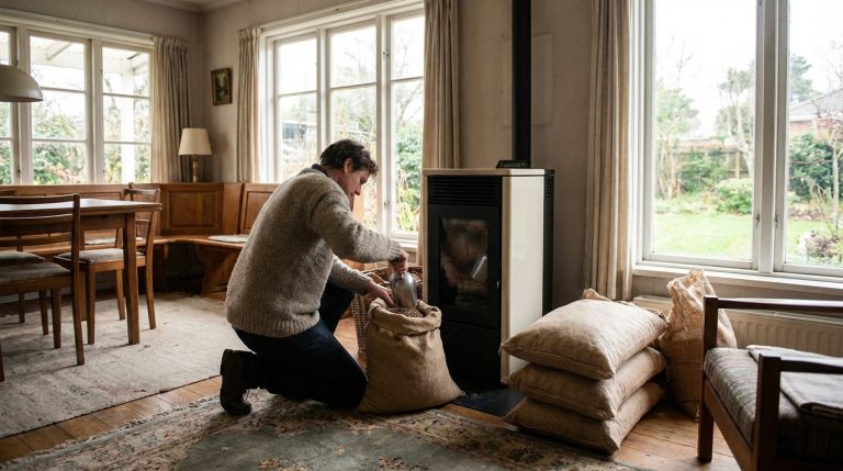 Quelle consommation de pellets pour une maison de 80 m2 ?