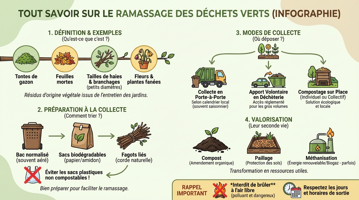 Tout savoir sur le ramassage des déchets verts 1 Les avantages du ramassage des déchets verts