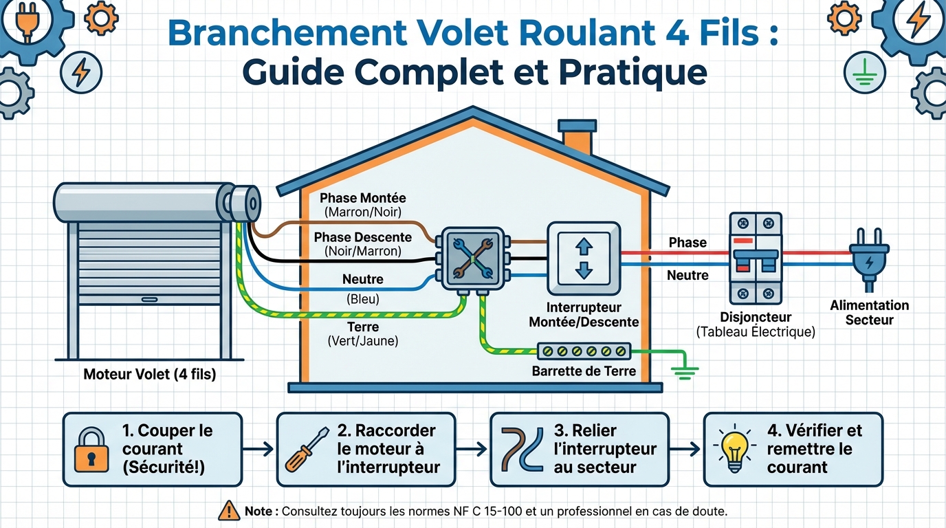 Étapes du branchement