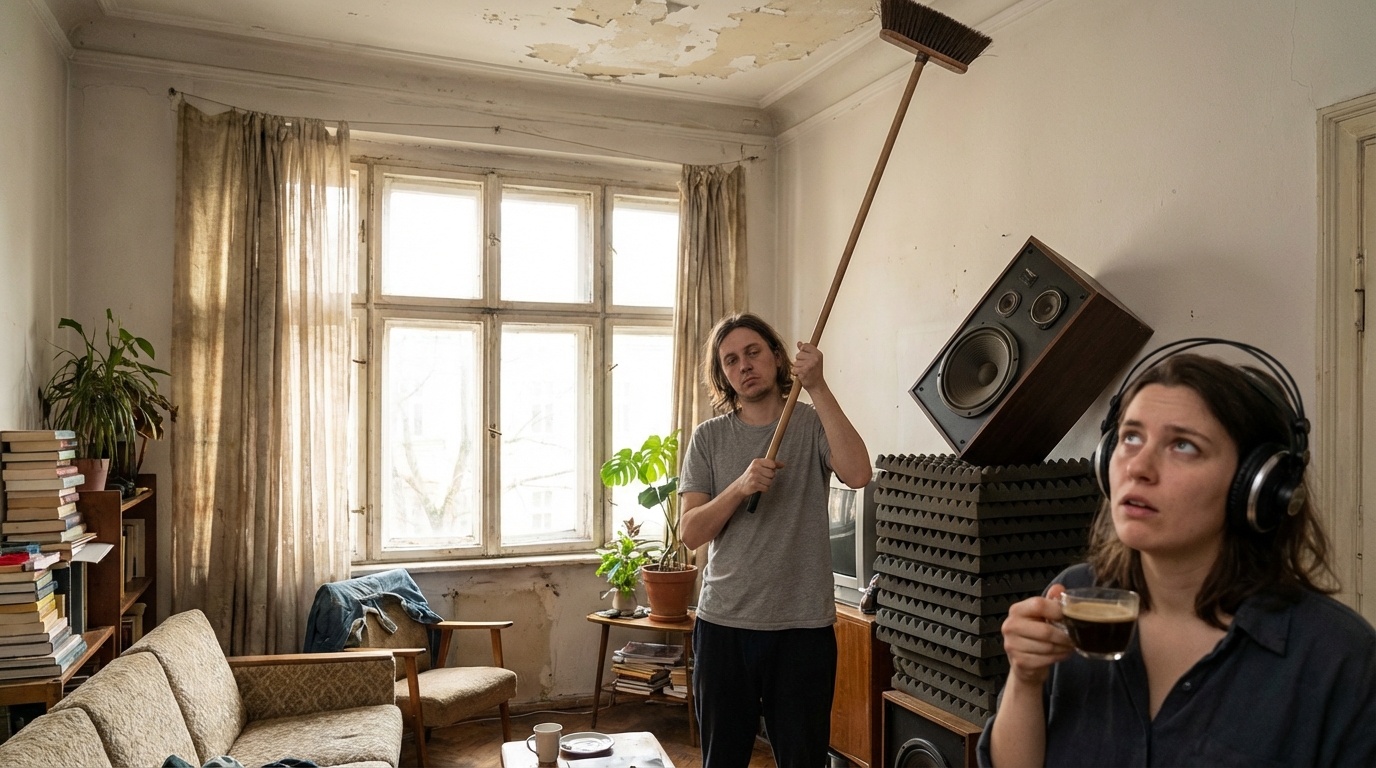 Comment se venger du bruit de l'appartement du dessus