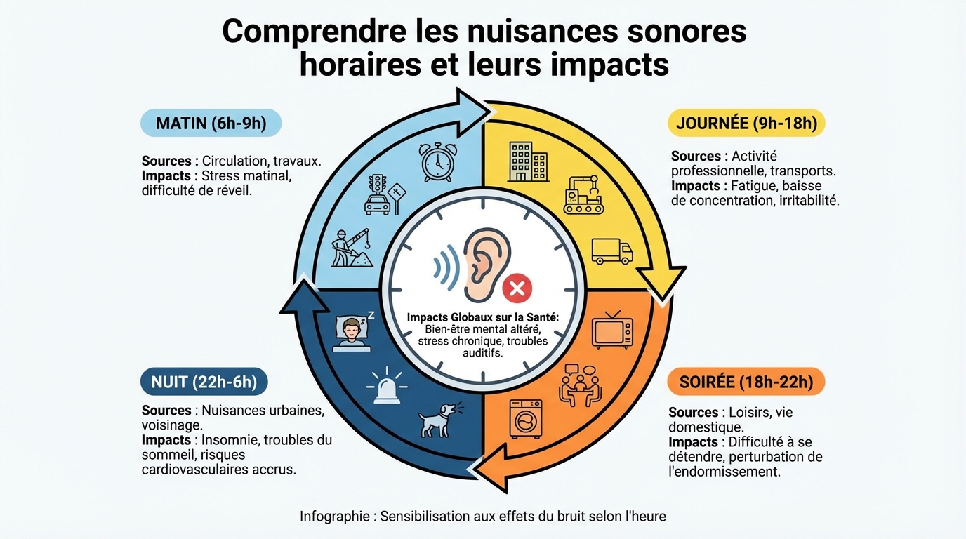 Comprendre les nuisances sonores horaires et leurs impacts 1 Horaires à respecter pour éviter les nuisances