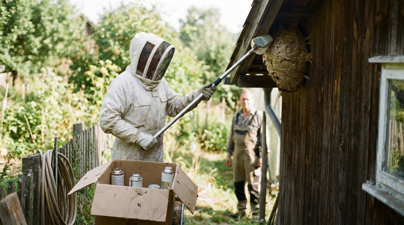 Destruction de nid de guêpes gratuite : tout ce qu'il faut savoir