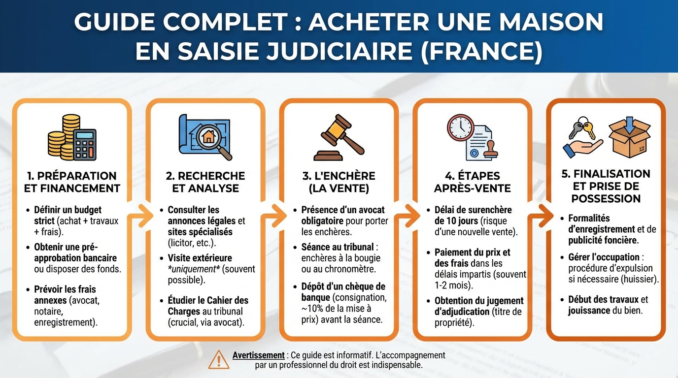 Guide complet sur la vente de maisons en saisie judiciaire 1 Conseils pour acheter une maison saisie