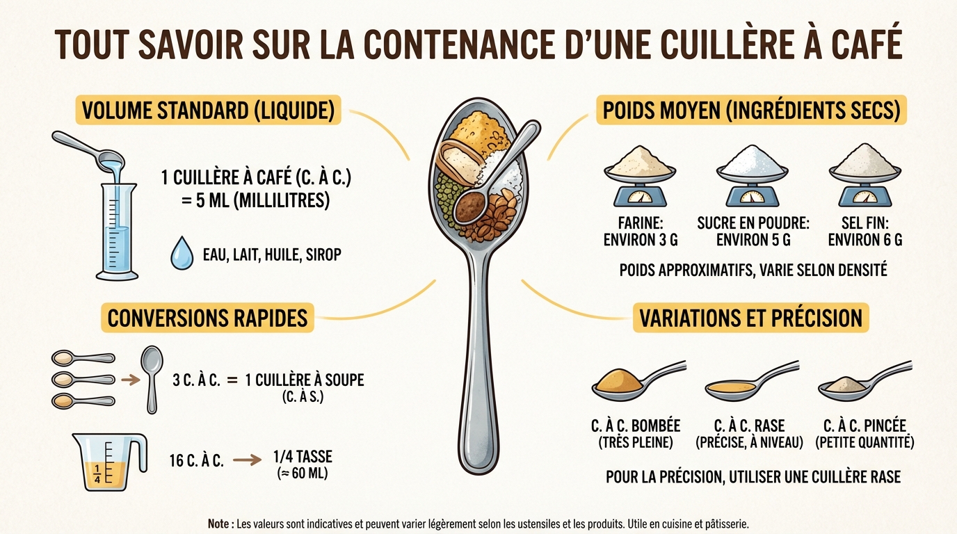 Équivalences en cuisine