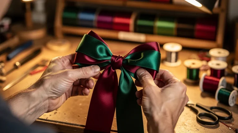 Comment faire un noeud avec un ruban large : astuces et techniques simples