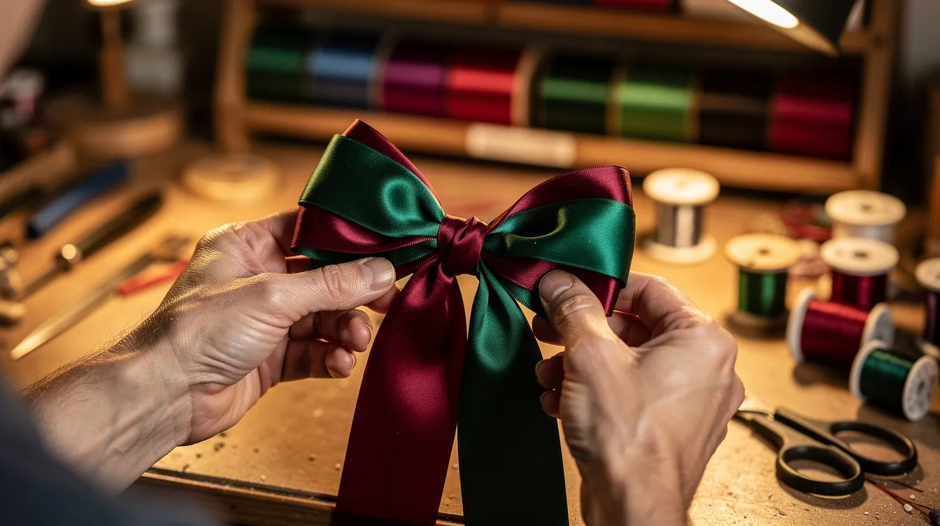 Comment faire un noeud avec un ruban large : astuces et techniques simples