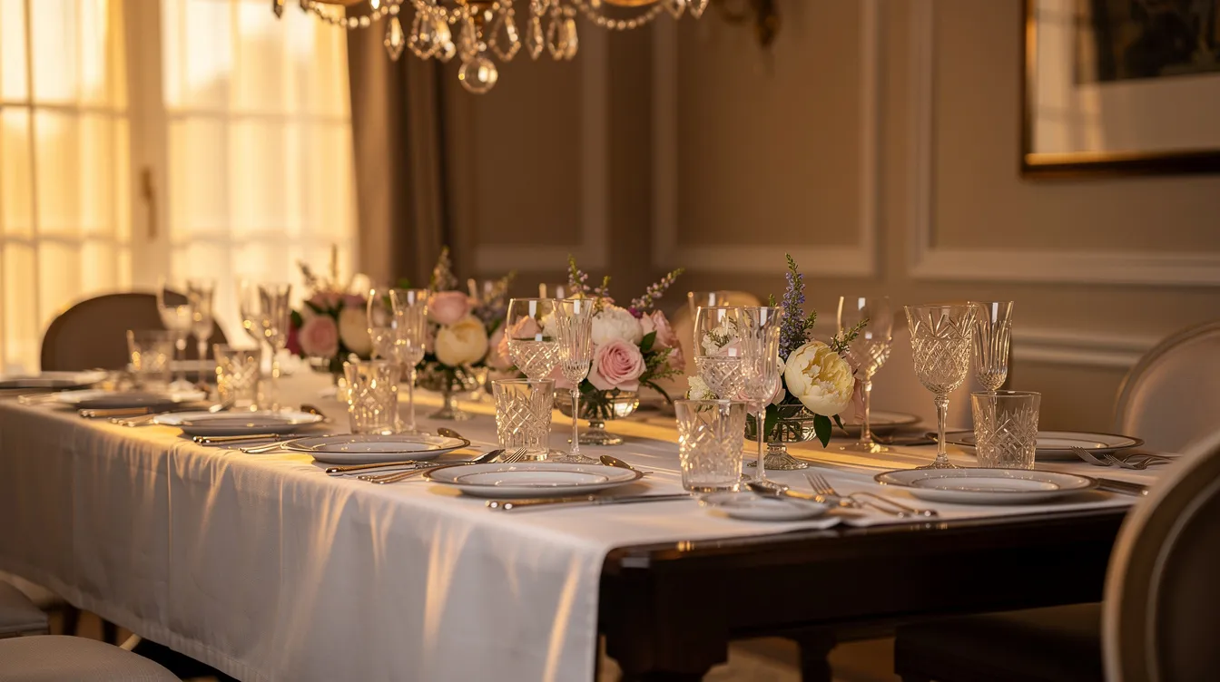 L'importance de la disposition des verres