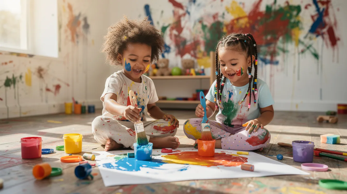 10 idées d’activités de peinture pour les tout-petits