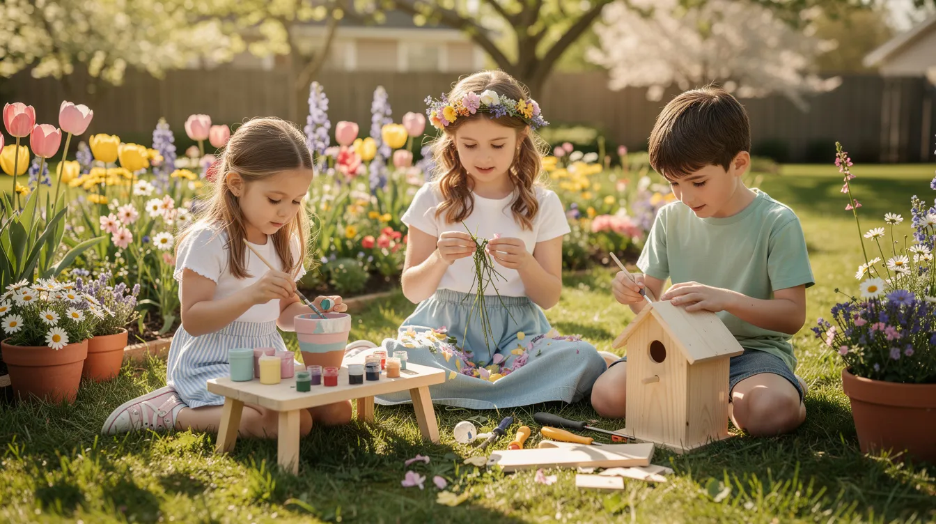 Activités manuelles de printemps pour enfants de 6 à 12 ans