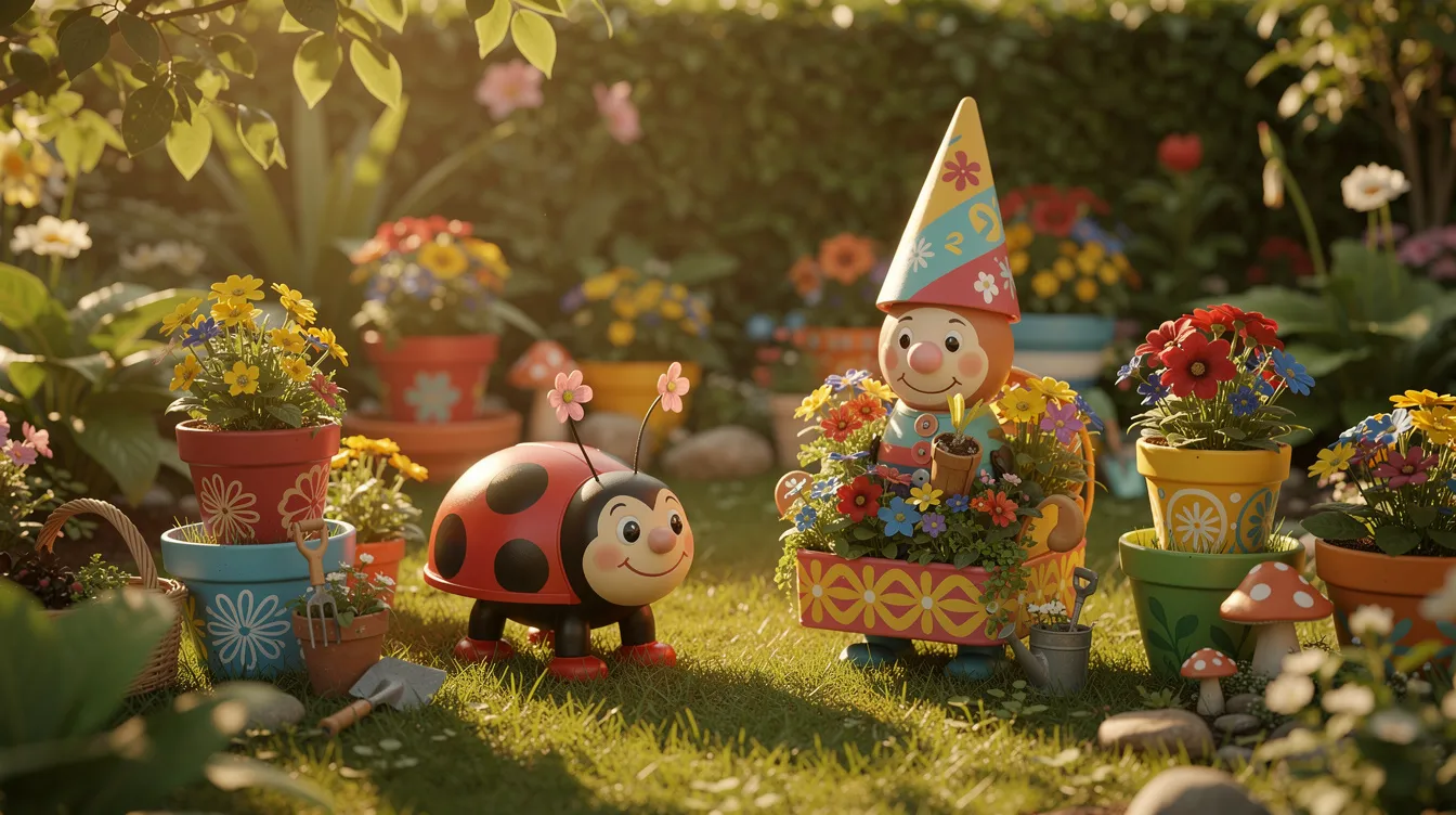 Fabriquer des personnages avec des pots de fleurs : guide créatif