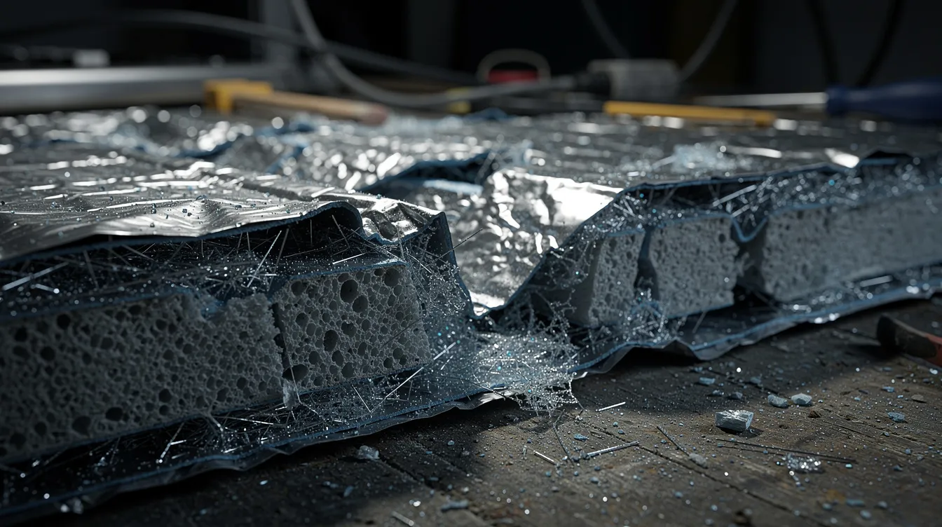Inconvénients des panneaux isolants sous vide