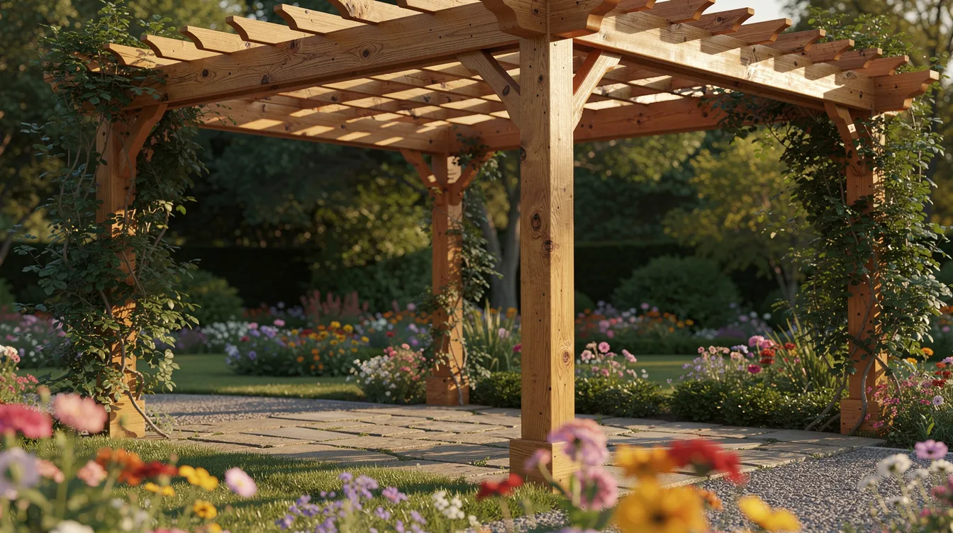 Pergola déf: tout savoir sur cette structure extérieure 1 Matériaux utilisés pour les pergolas