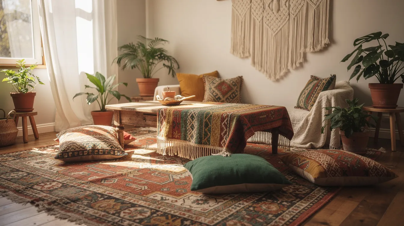 Accessoires incontournables pour une déco bohème
