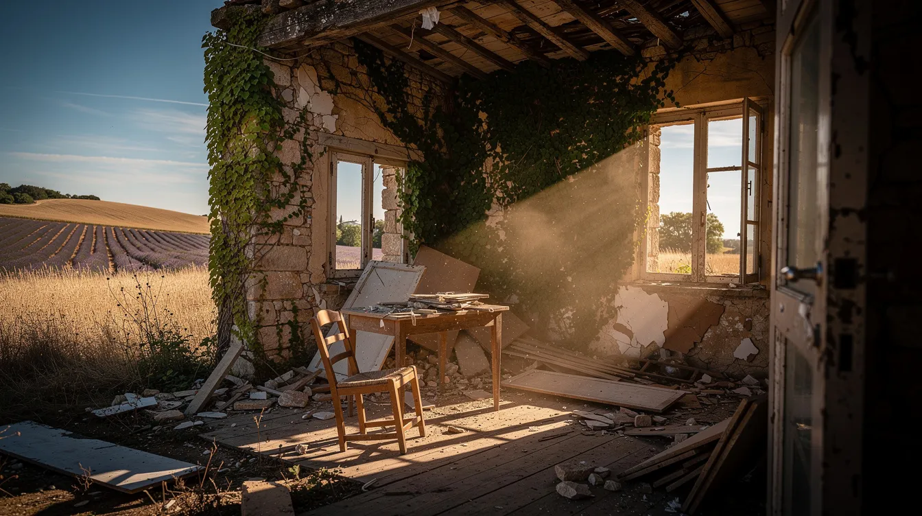 Maison abandonnée à vendre en PACA : opportunités et défis 1 Les défis de la rénovation d'une maison abandonnée