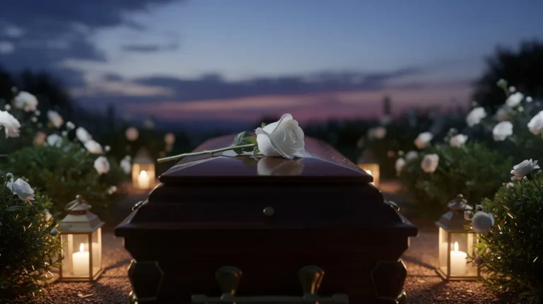 Rose blanche : signification et symbolique lors des funérailles