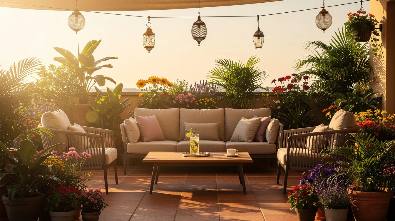 Décorateur terrasse : 7 astuces pour un aménagement réussi
