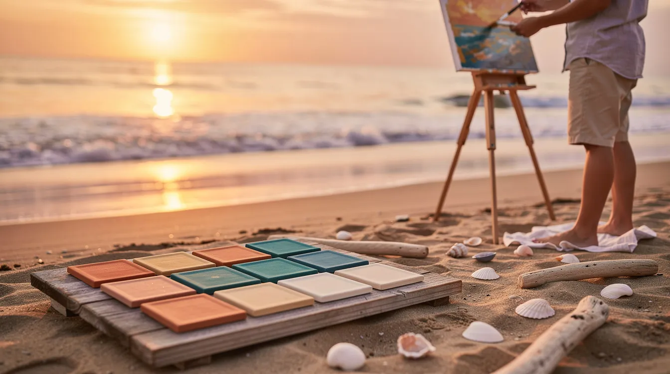 Peinture couleur sable chaud : astuces et harmonies 1 Quelles couleurs se marient avec le sable chaud ?
